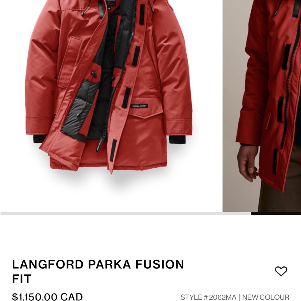 Canada Goose Parka Coat Men